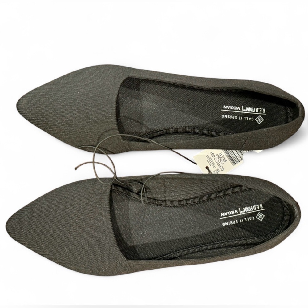 BNWT Call It Spring Black Flats Women’s Shoes - Picture 5 of 8